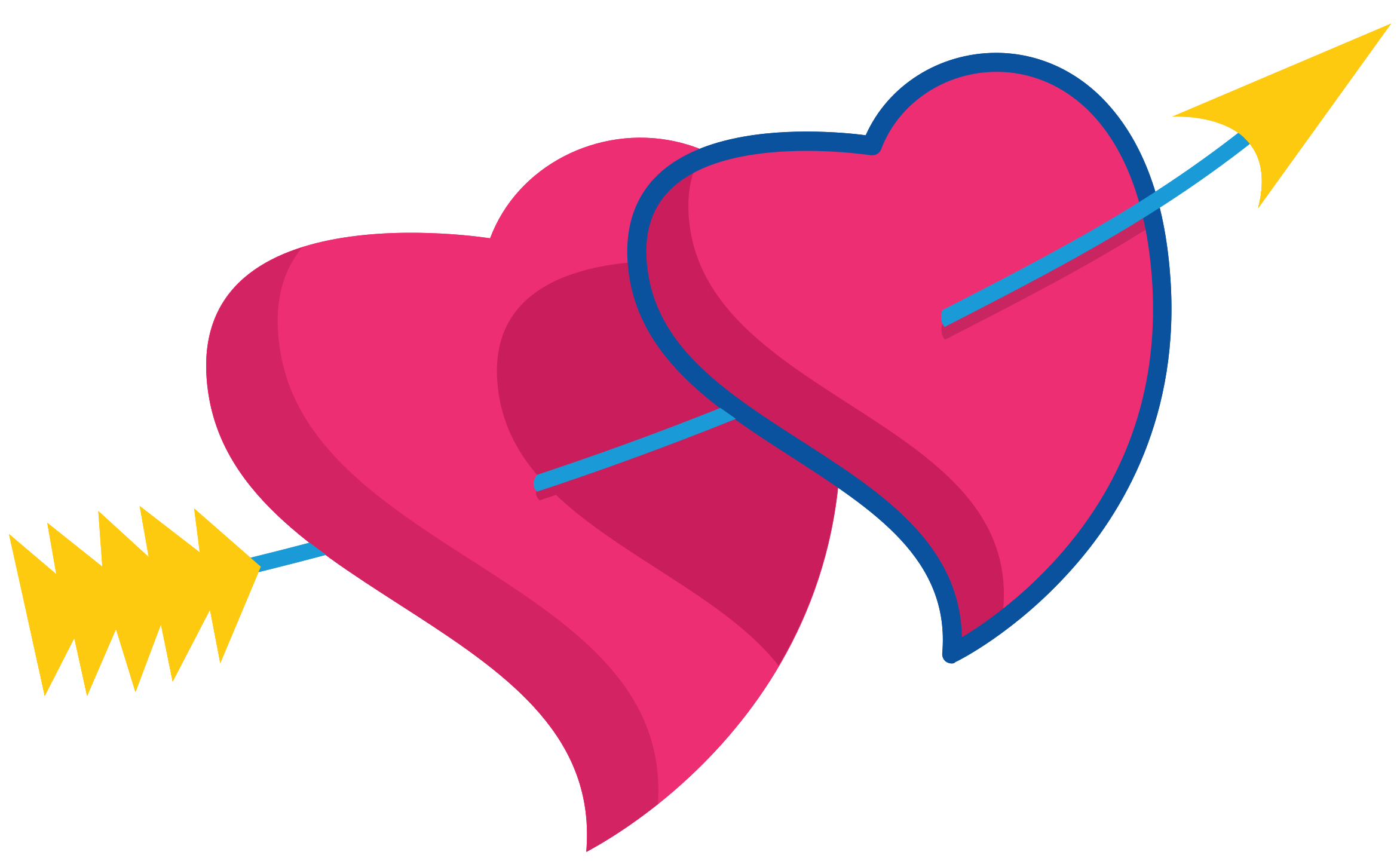 Heart Arrow Transparent PNG Image