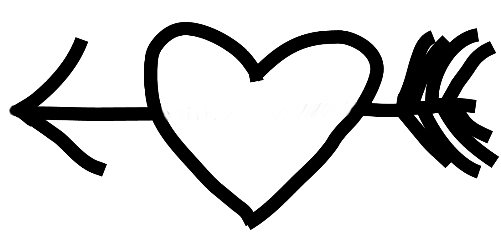 Heart Arrow Transparent PNG Image