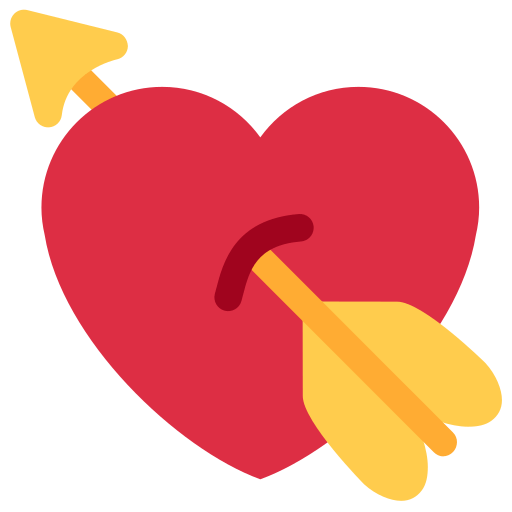 Heart Love Arrow Transparent PNG Image