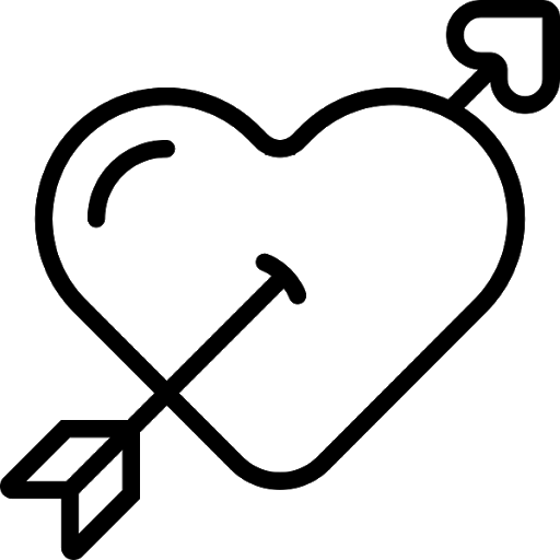 Heart Love Arrow Transparent PNG Image