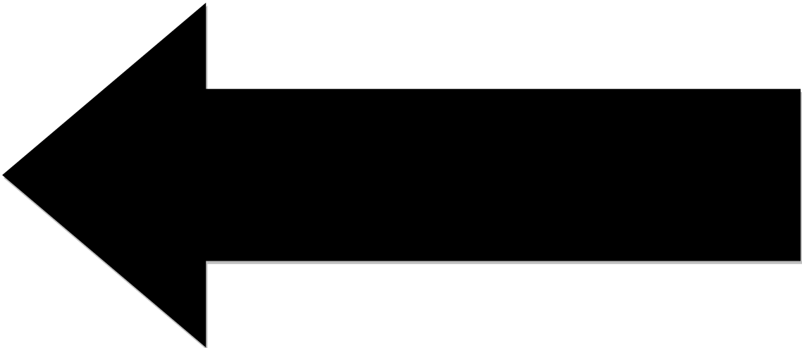 Black Arrow Left Transparent PNG Image
