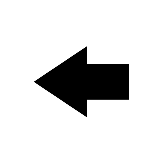 Black Arrow Left Transparent PNG Image