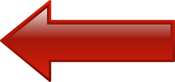 Arrow Red Left Transparent PNG Image