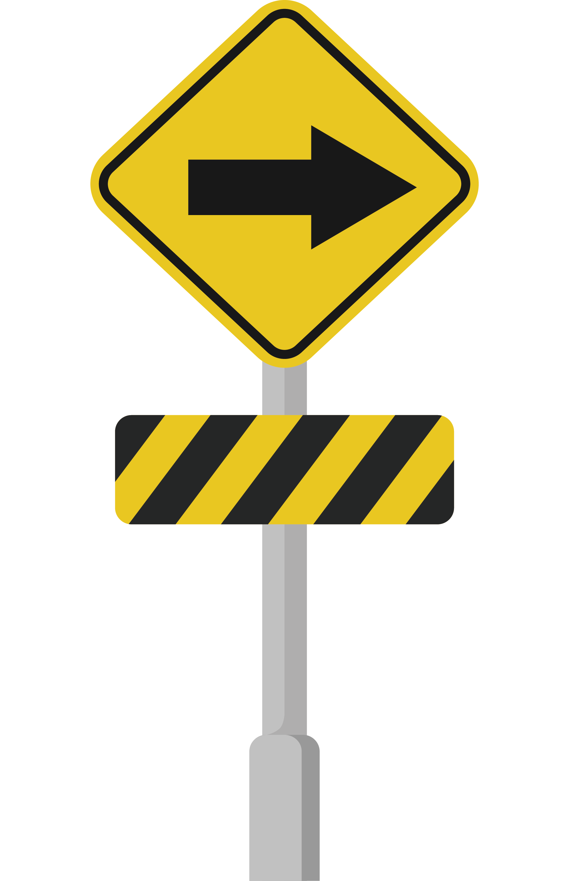 Right Traffic Road Sign Frame Transparent PNG Image