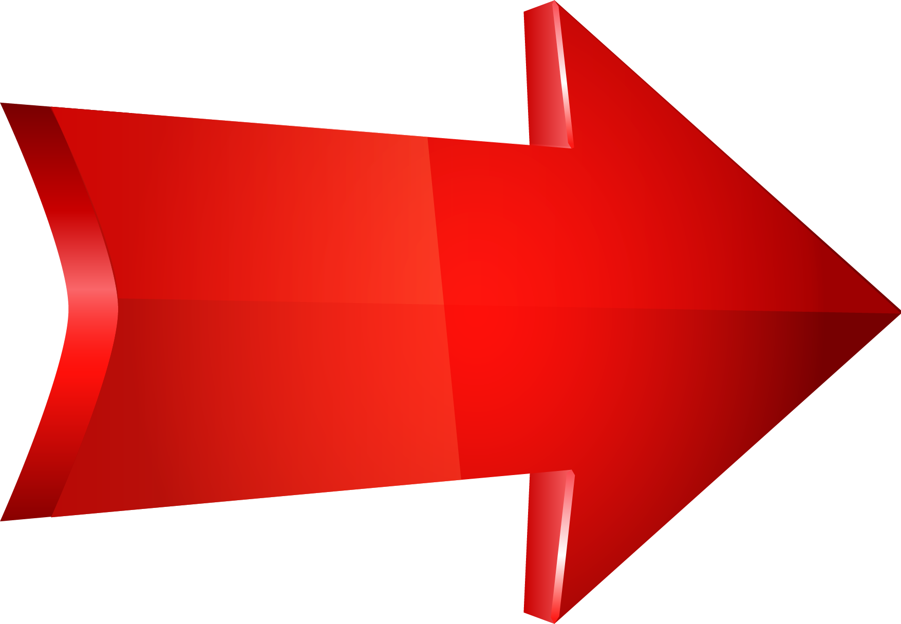 Brand Triangle Arrow Red Transparent PNG Image