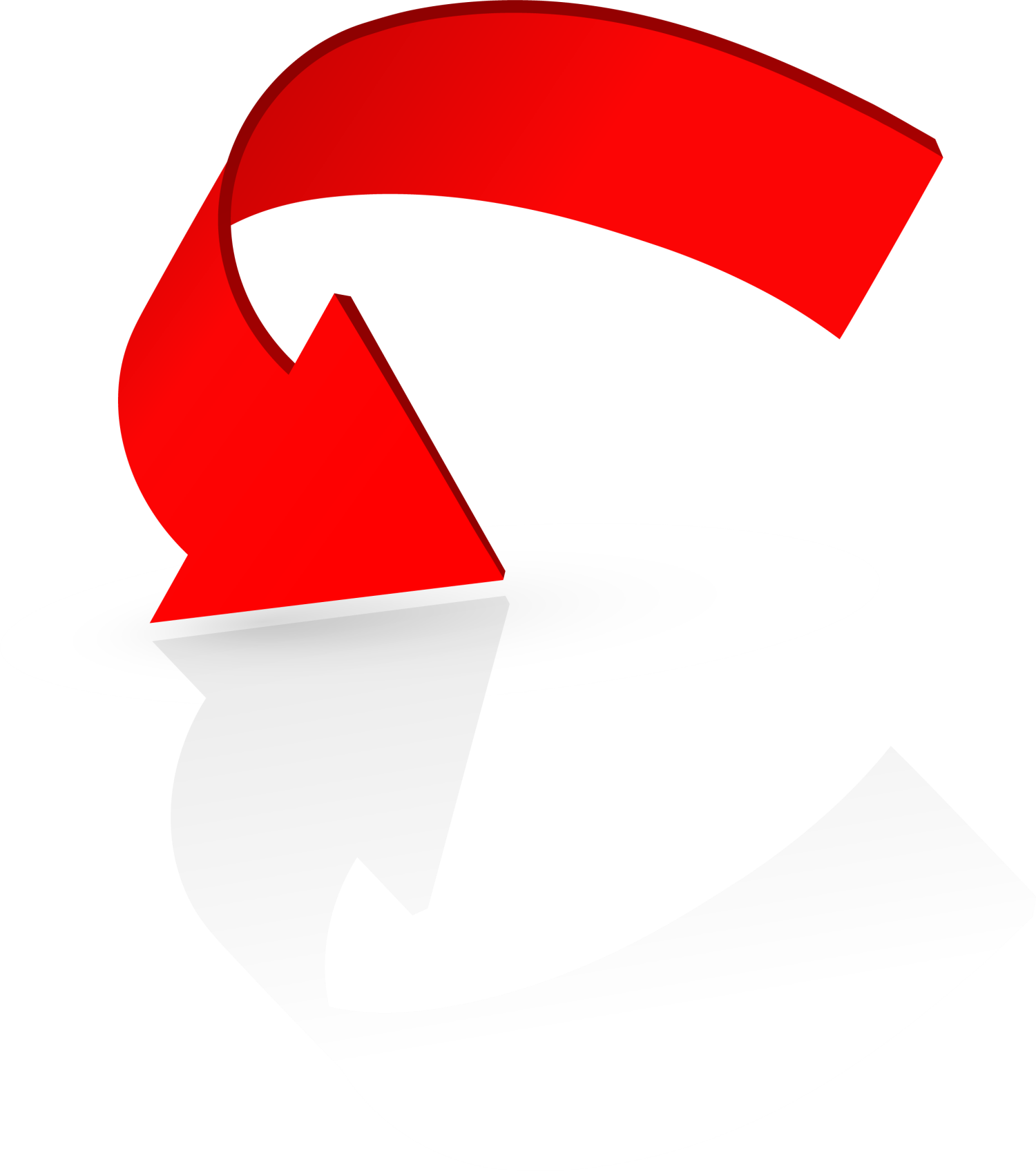 Logo Text Arrow Red Heart Transparent PNG Image