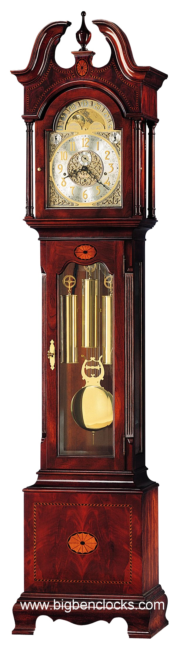 Grandfather Clock Transparent PNG Image