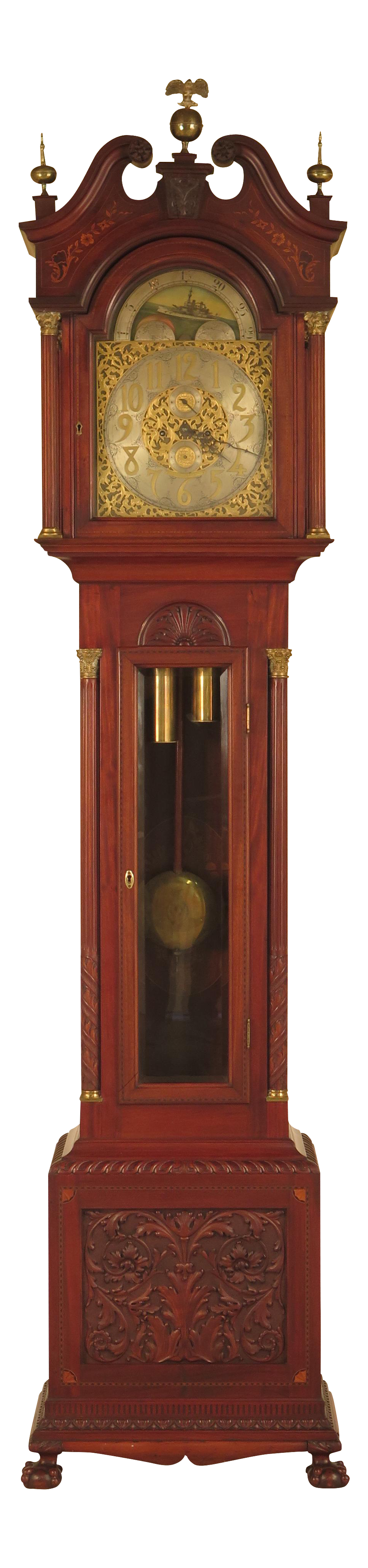 Grandfather Clock Transparent PNG Image