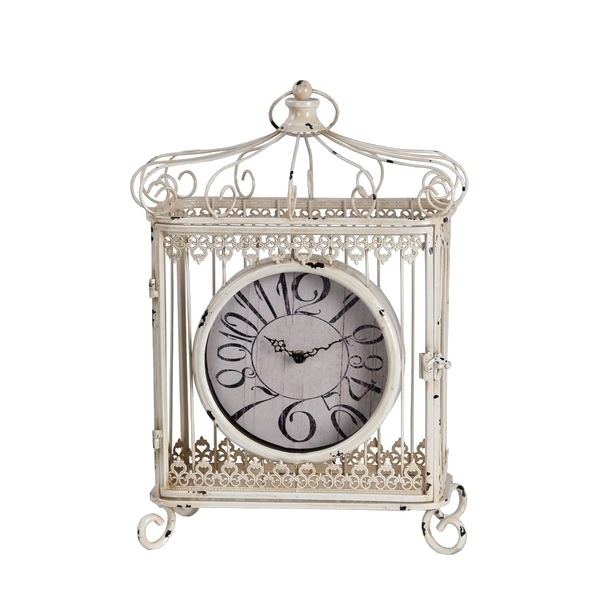 Scroll Shelf Clock Transparent PNG Image