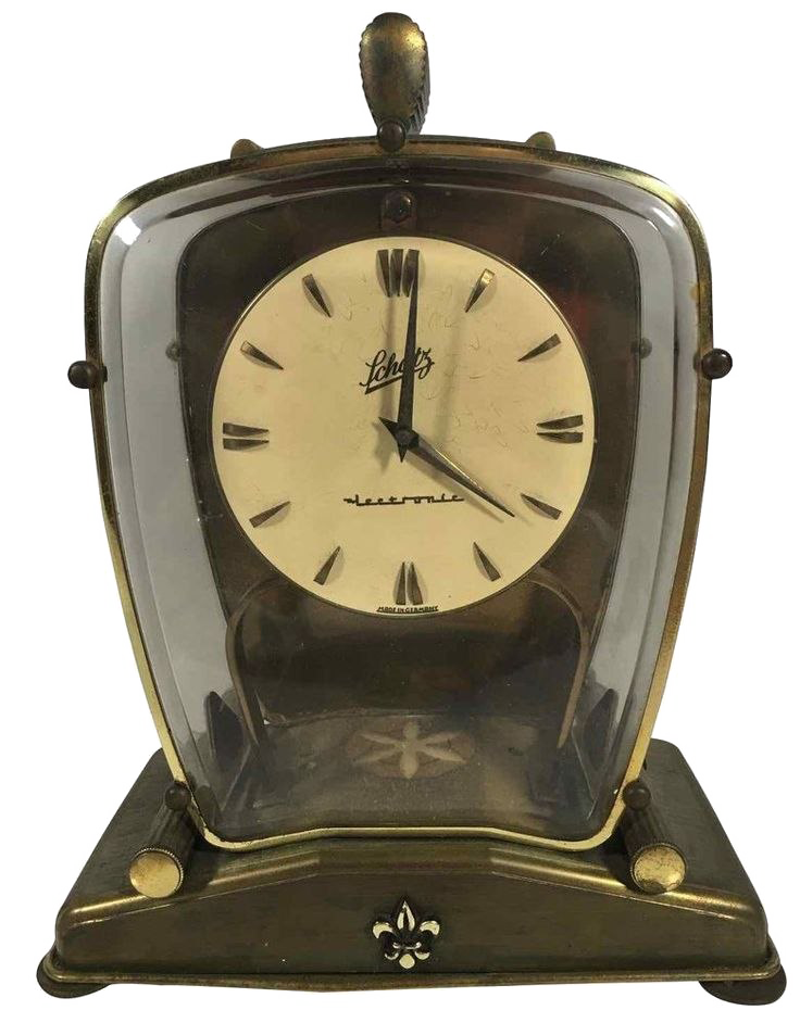 Scroll Shelf Clock Transparent PNG Image