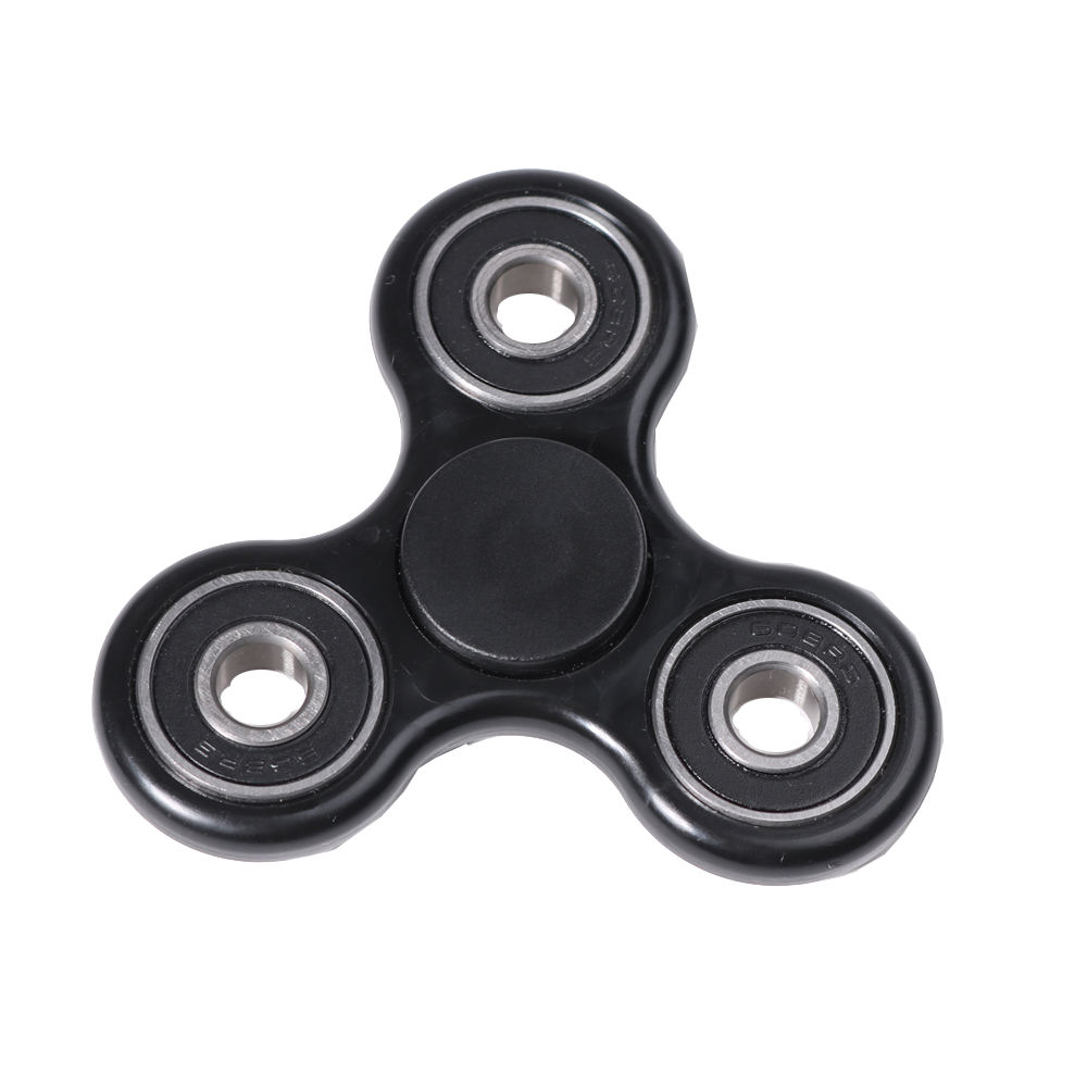 Black Fidget Spinner Transparent PNG Image