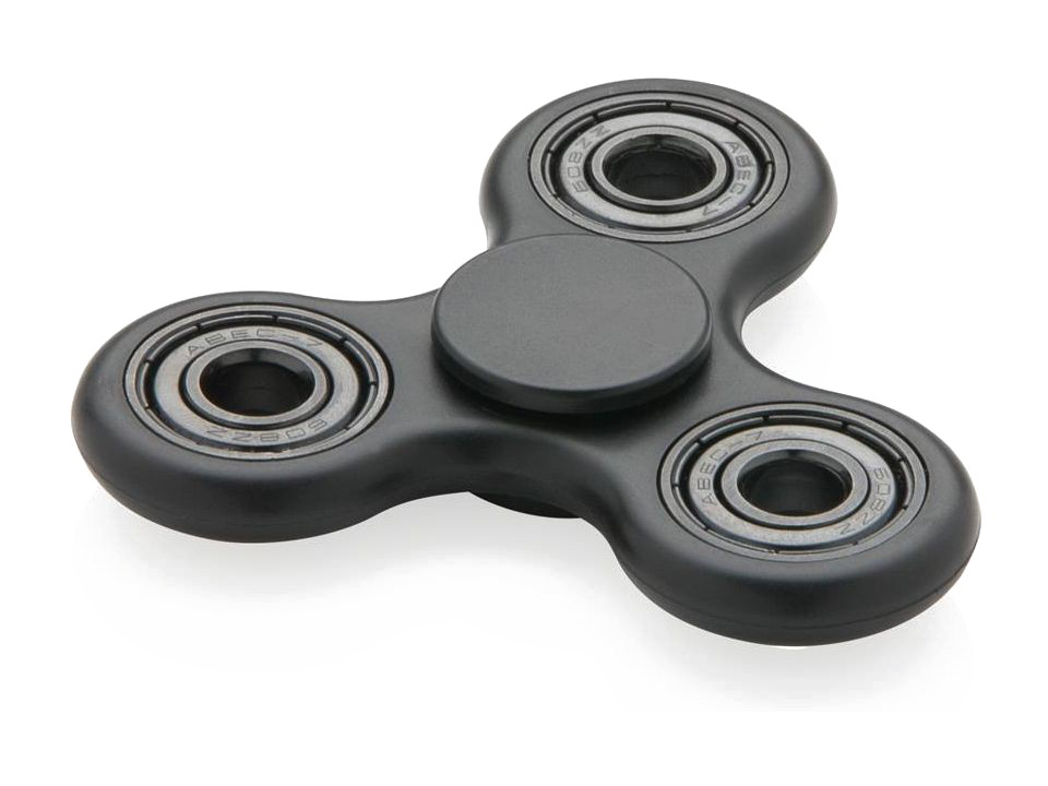 Black Fidget Spinner Transparent PNG Image