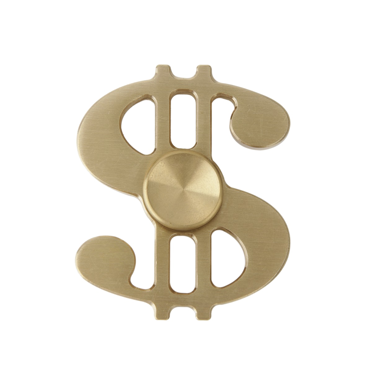 Gold Fidget Spinner Transparent PNG Image