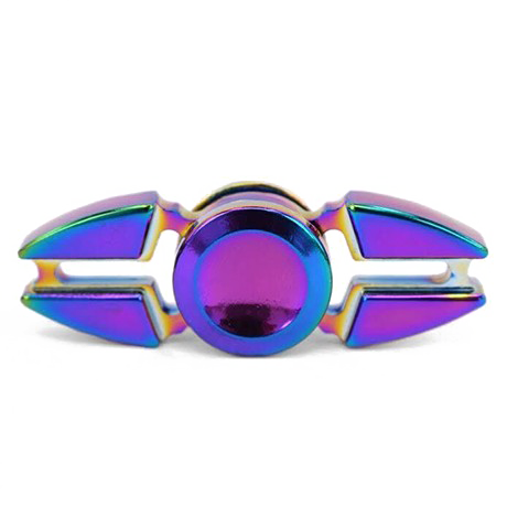 Rainbow Fidget Spinner Transparent PNG Image