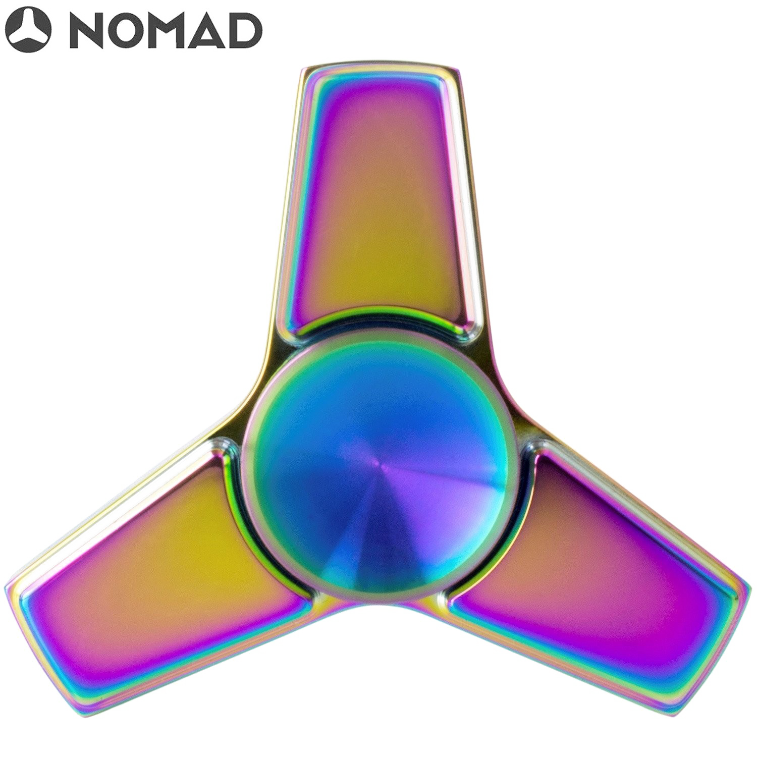 Rainbow Fidget Spinner Transparent PNG Image