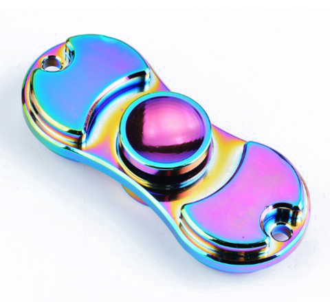 Rainbow Fidget Spinner Transparent PNG Image