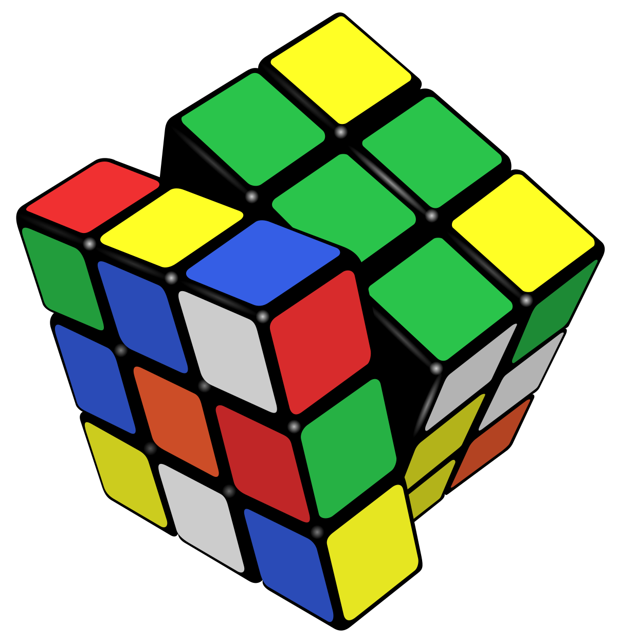 Rubik'S Cube Transparent PNG Image