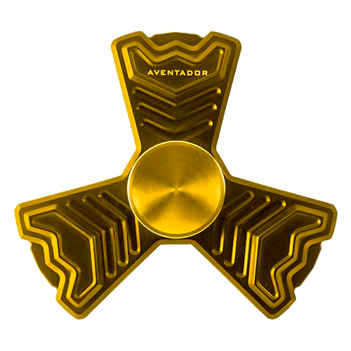 Gold Fidget Spinner Transparent PNG Image