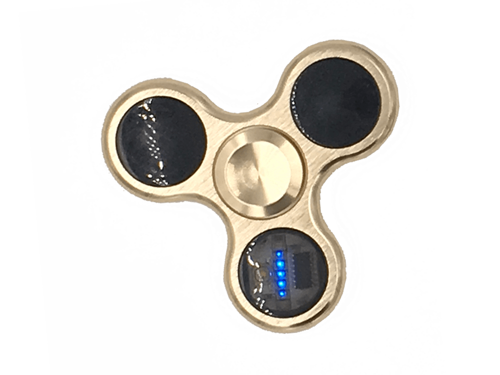 Gold Fidget Spinner Transparent PNG Image