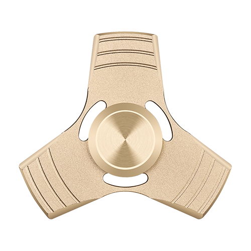 Gold Fidget Spinner Transparent PNG Image