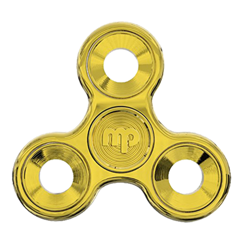 Gold Fidget Spinner Transparent PNG Image