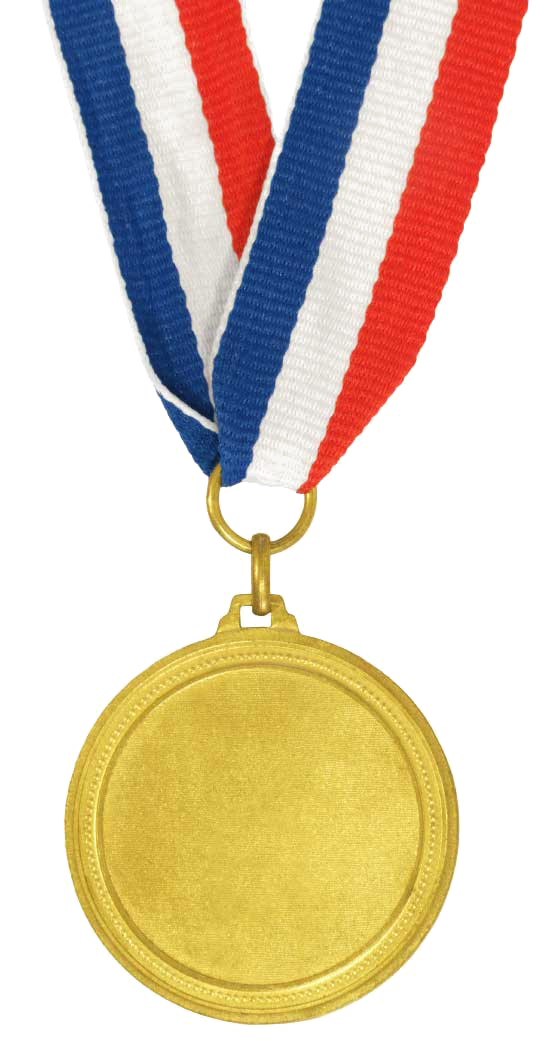 Gold Medal File Transparent PNG Image