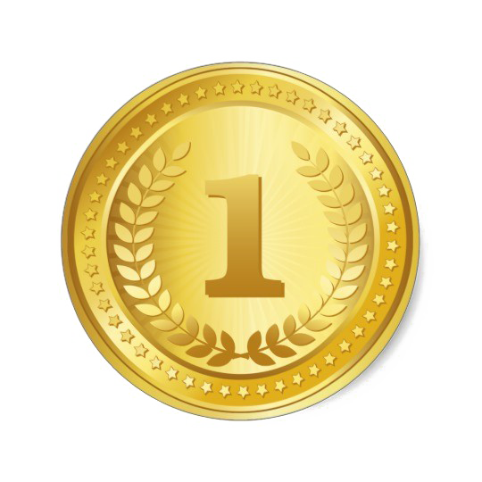 Gold Medal Transparent PNG Image