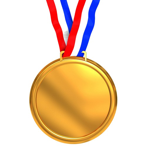 Gold Medal File Transparent PNG Image