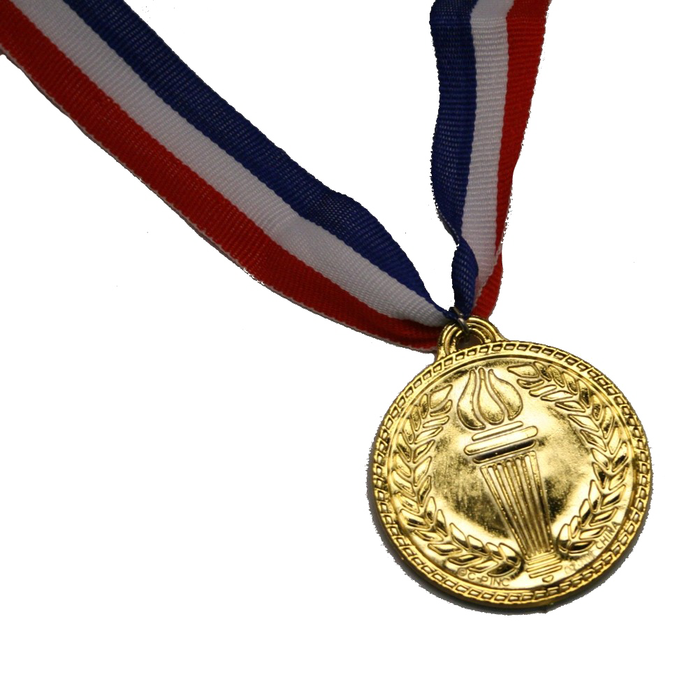 Gold Medal Transparent PNG Image