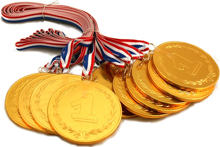 Gold Medal Transparent PNG Image