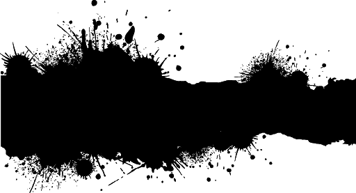 Art Black Brush Transparent PNG Image