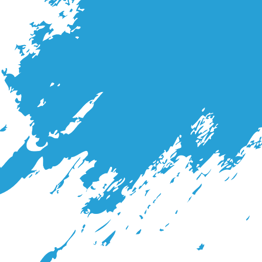 Blue Art Brush Transparent PNG Image