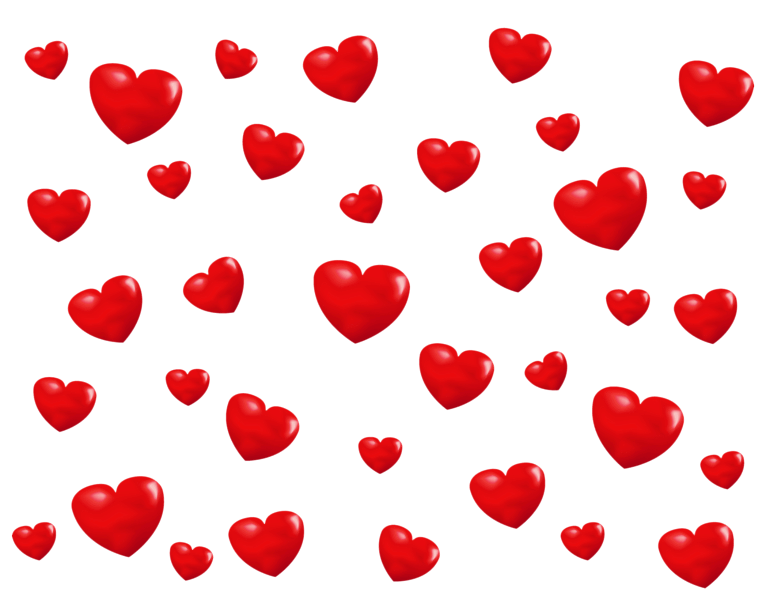 Heart Pattern Transparent PNG Image