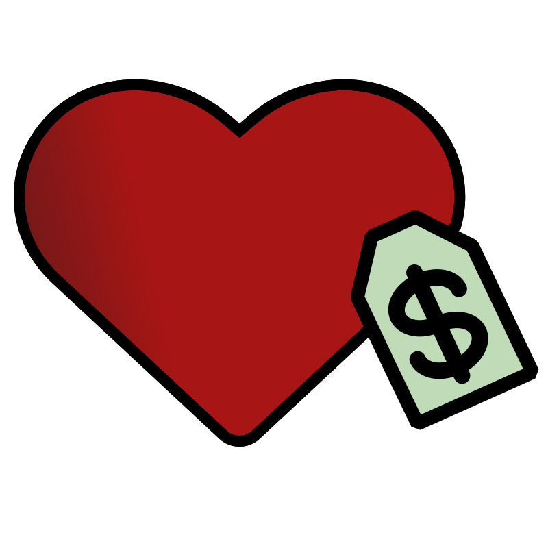 Vector Love Artwork Transparent PNG Image