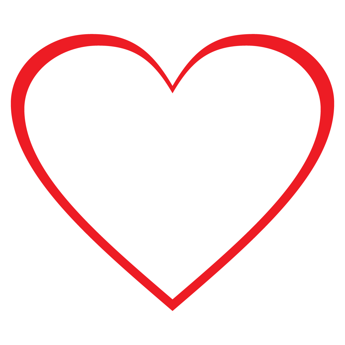 Vector Love Artwork Transparent PNG Image