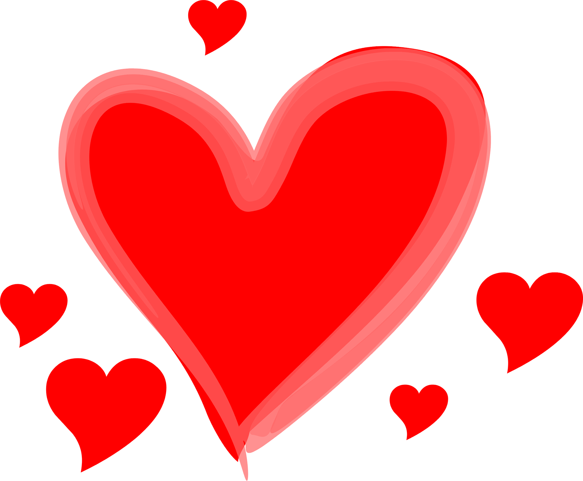 Vector Love Artwork Transparent PNG Image