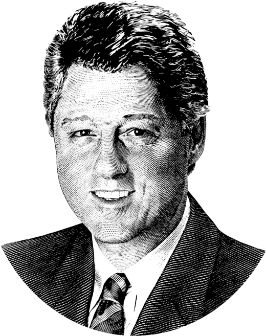 Art Bill Clinton Transparent PNG Image