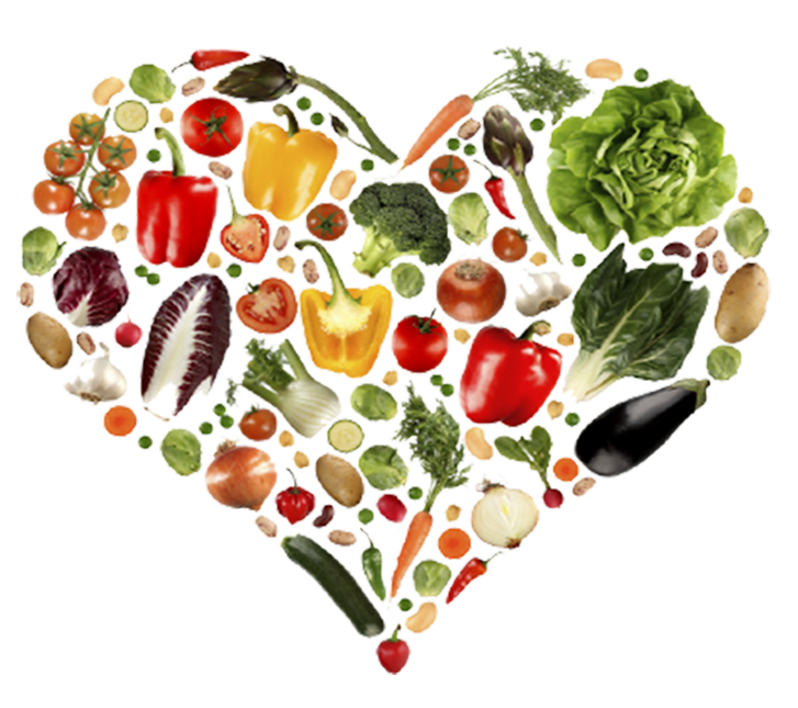 Heart Vegetables Transparent PNG Image