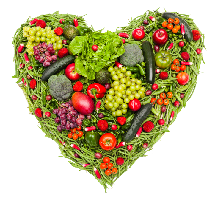 Heart Vegetables Transparent PNG Image