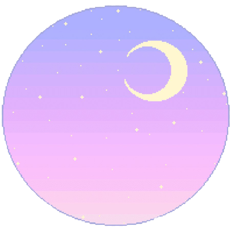 Purple Art Aesthetic Transparent PNG Image