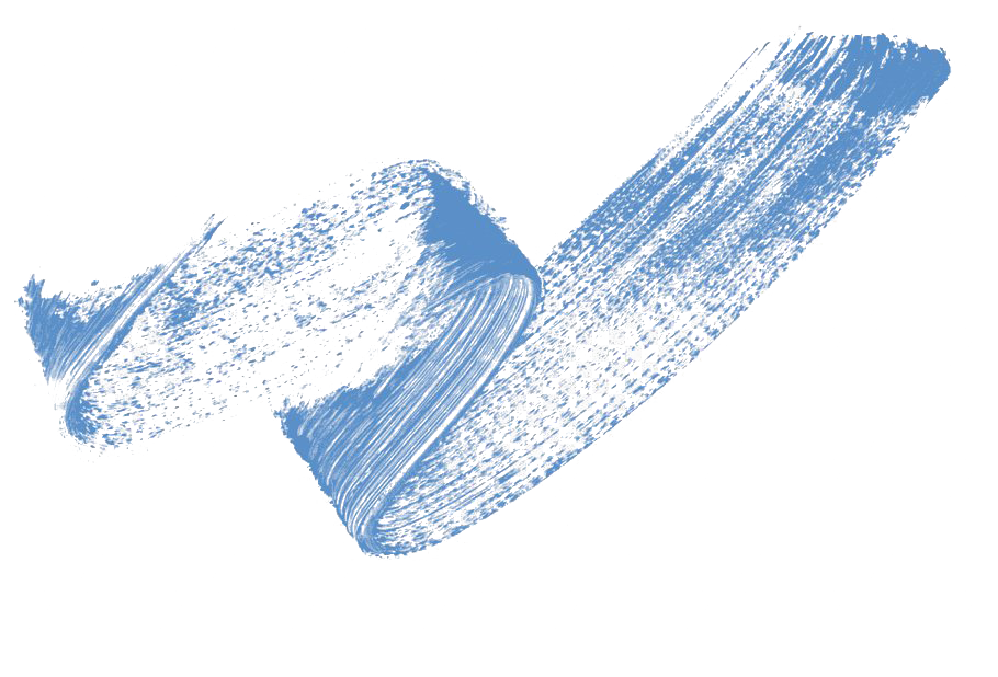 Blue Art Brush Transparent PNG Image