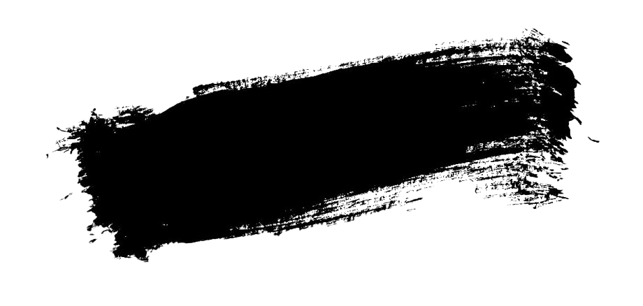 Art Black Brush Transparent PNG Image