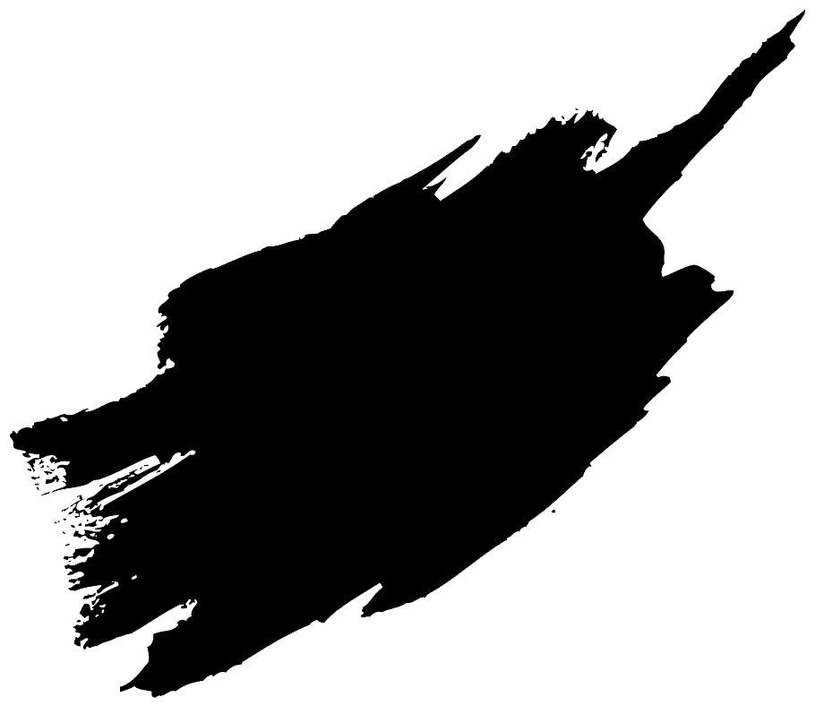 Art Black Brush Transparent PNG Image