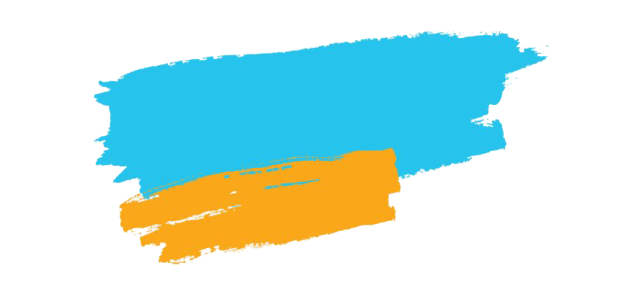 Blue Art Brush Transparent PNG Image