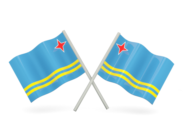 Aruba Flag Transparent PNG Image