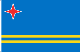 Aruba Flag Transparent PNG Image