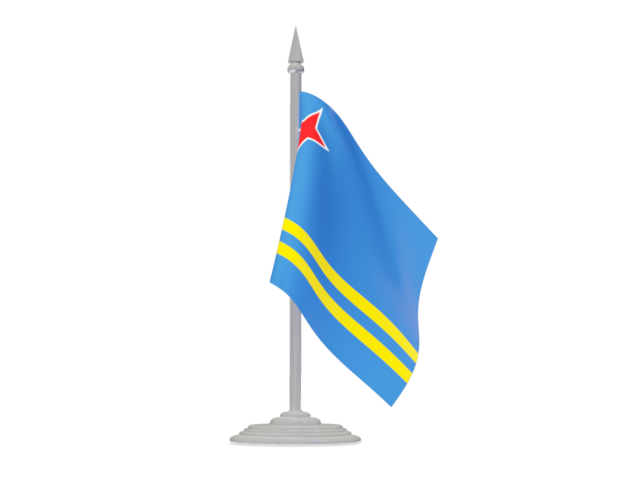 Aruba Flag Transparent PNG Image