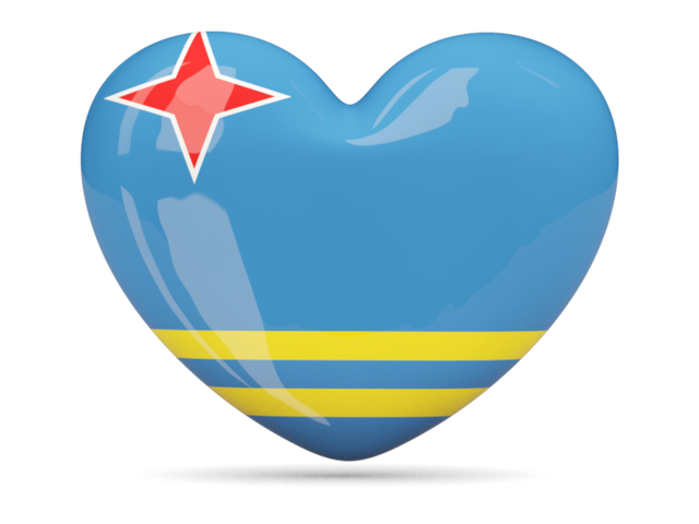 Aruba Flag Transparent PNG Image