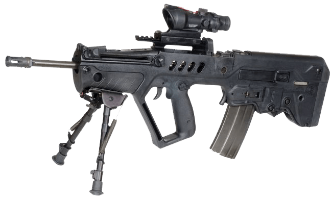 Tavor Assault Rifle Transparent PNG Image
