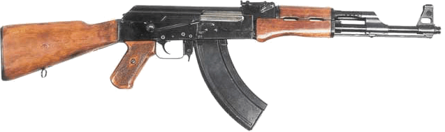 Ak-47 Kalash Russian Assault Rifle Transparent PNG Image